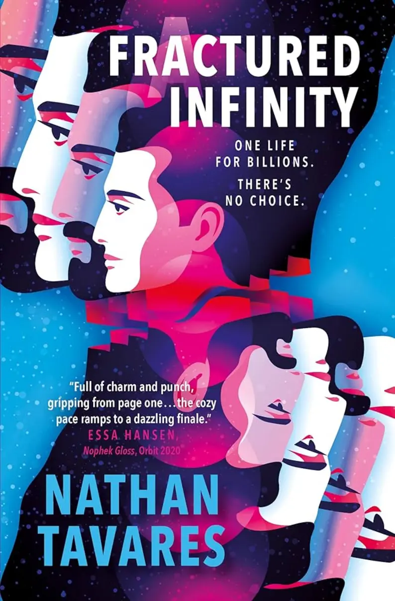 Book Cover: A Fractured Infinity by Nathan Tavares