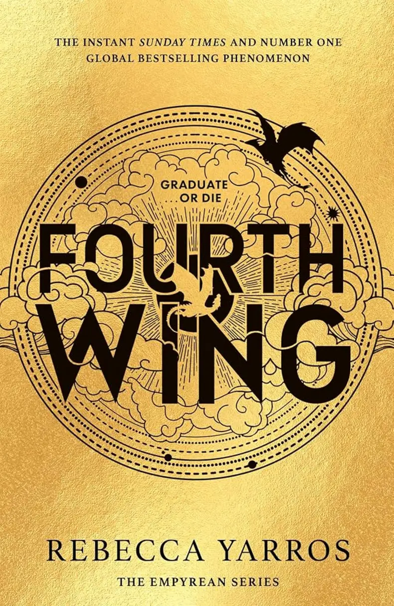 Book Cover: Fourth Wing by Rebecca Yarros