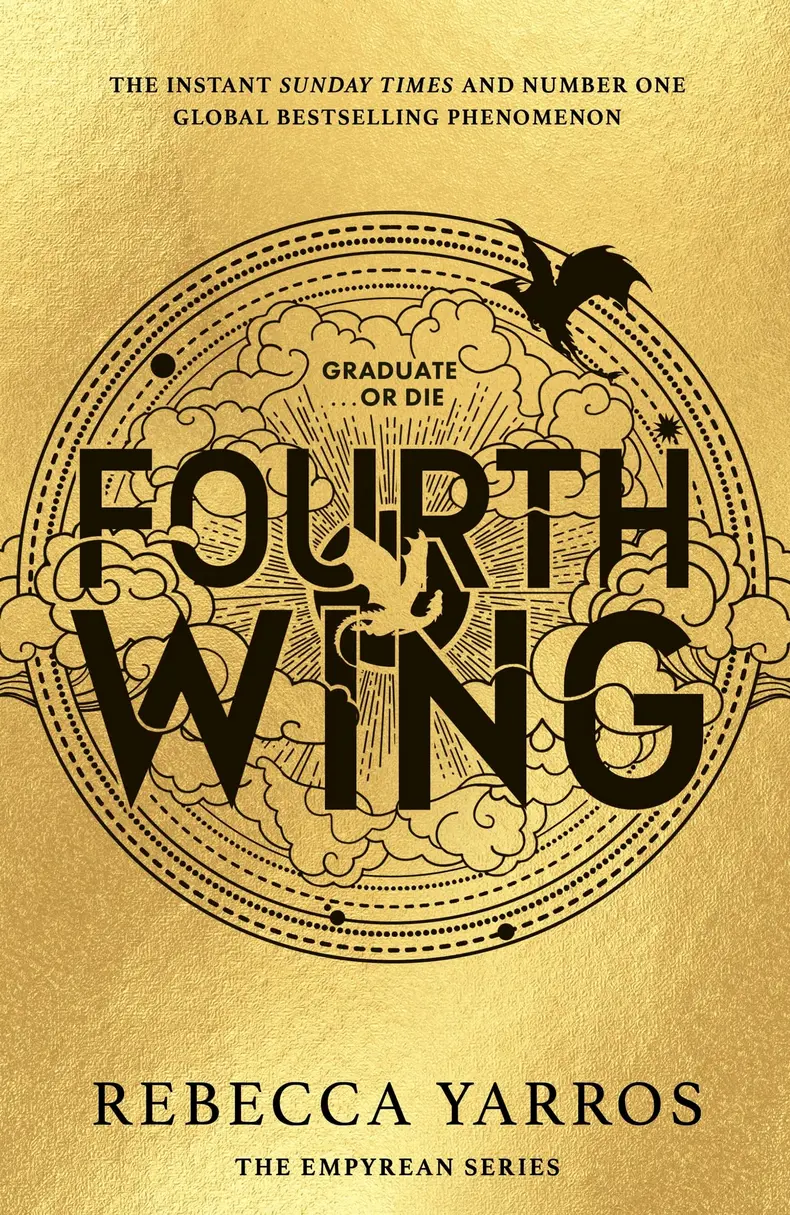 Book Cover: Fourth Wing by Rebecca Yarros