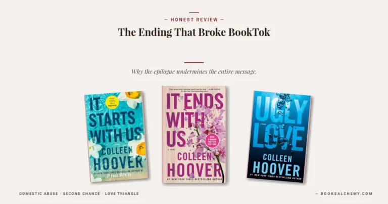 Honest review and series guide for the book It Ends With Us — booksalchemy review by Lilly